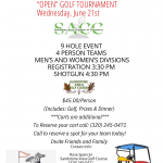 Chamber Golf Tournament Flyer